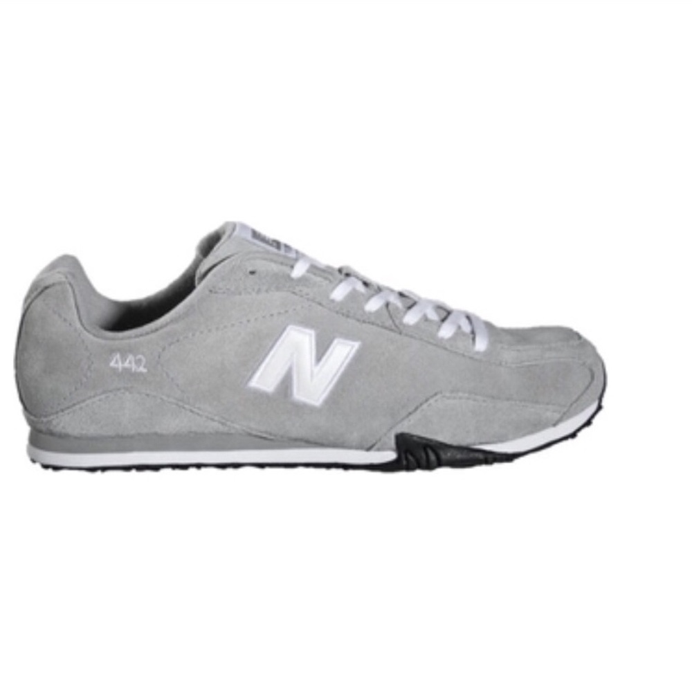 New Balance 442 Gray Suede & Mesh